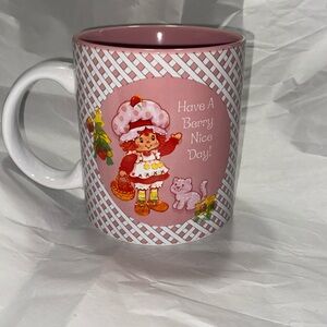 Strawberry Shortcake Mug with Pink Design